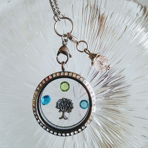 June Birstone Lobster Clasp Floating Charm